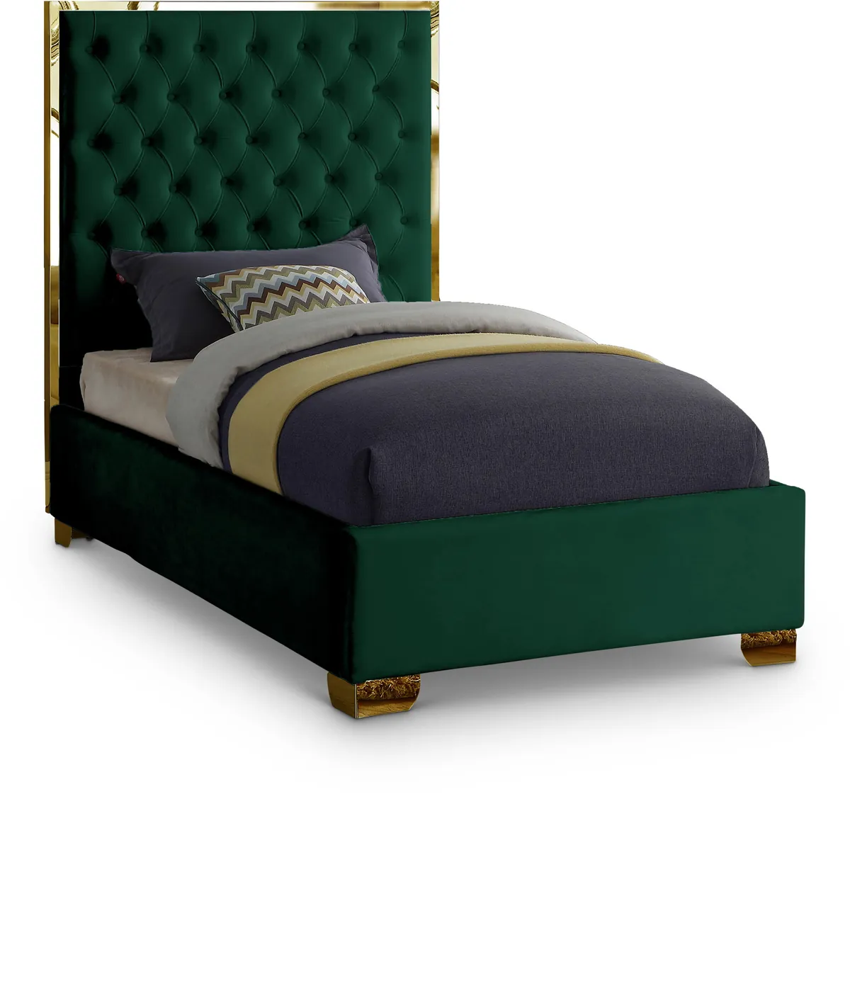 Lana - Twin Bed - Green