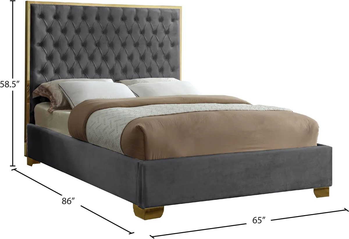 Lana - Queen Bed - Gray