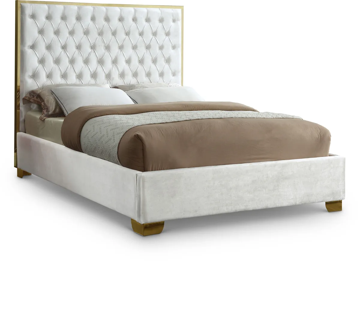 Lana - King Bed - White