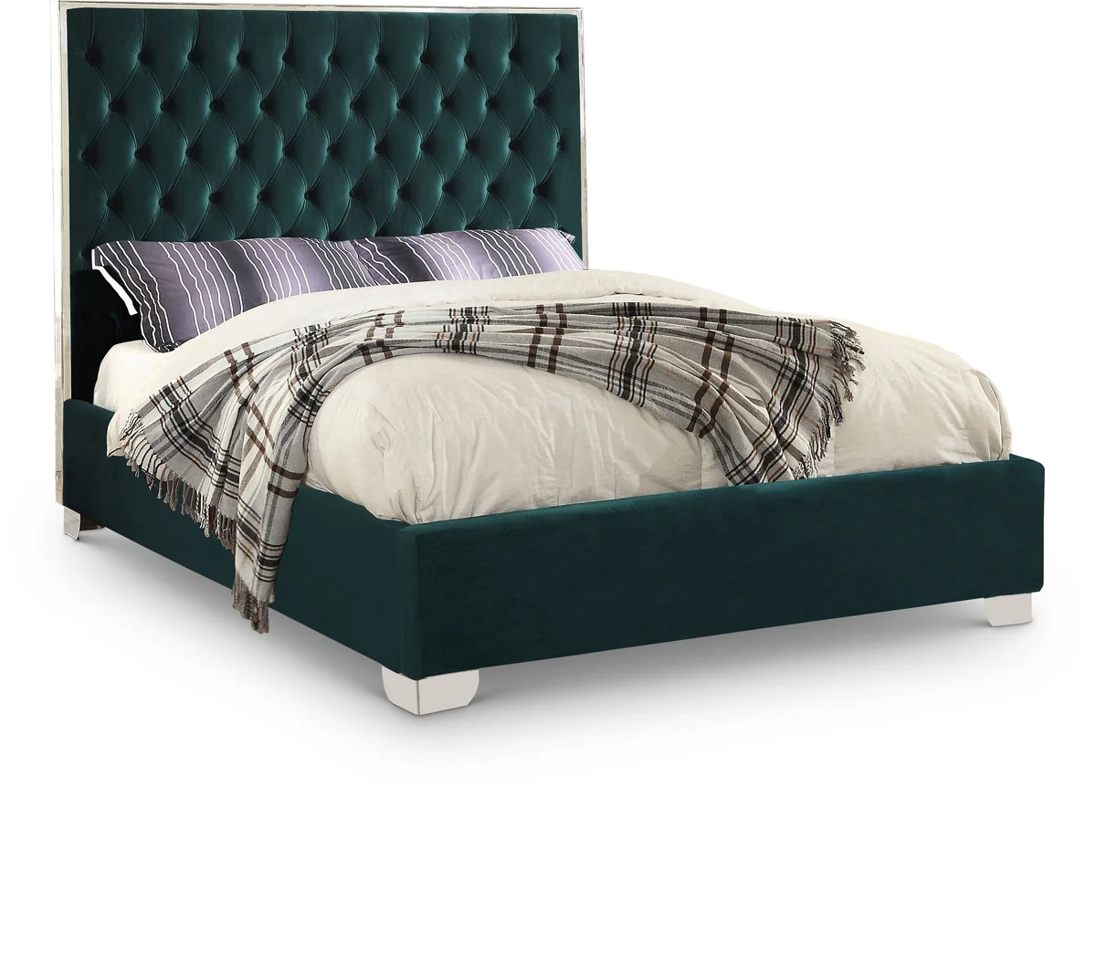 Lexi - King Bed - Green