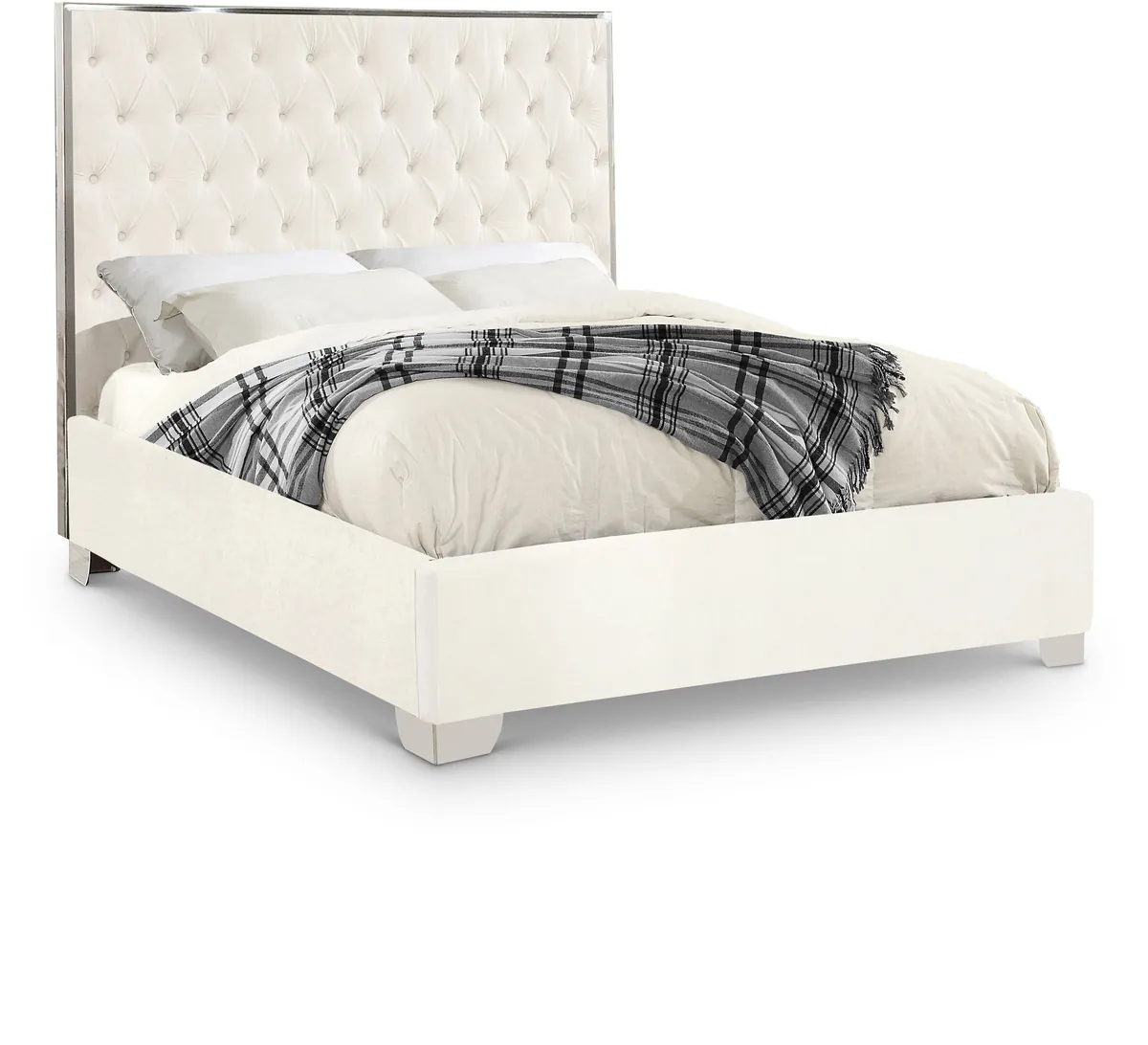 Lexi - Queen Bed - White