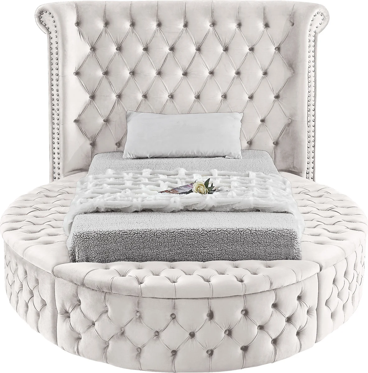 Luxus - Twin Bed - Cream