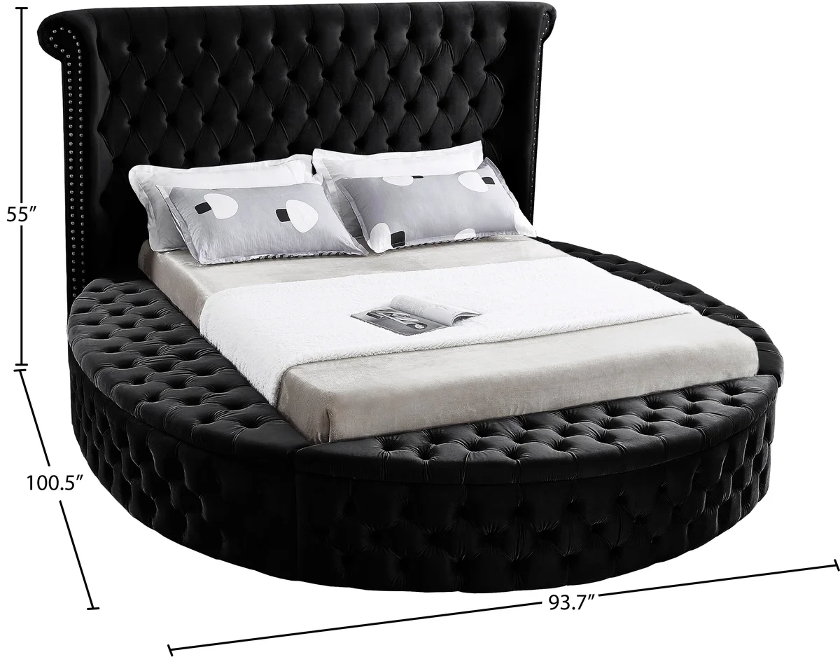 Luxus - Queen Bed - Black