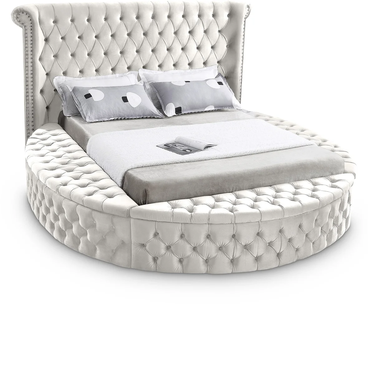 Luxus - Queen Bed - Cream