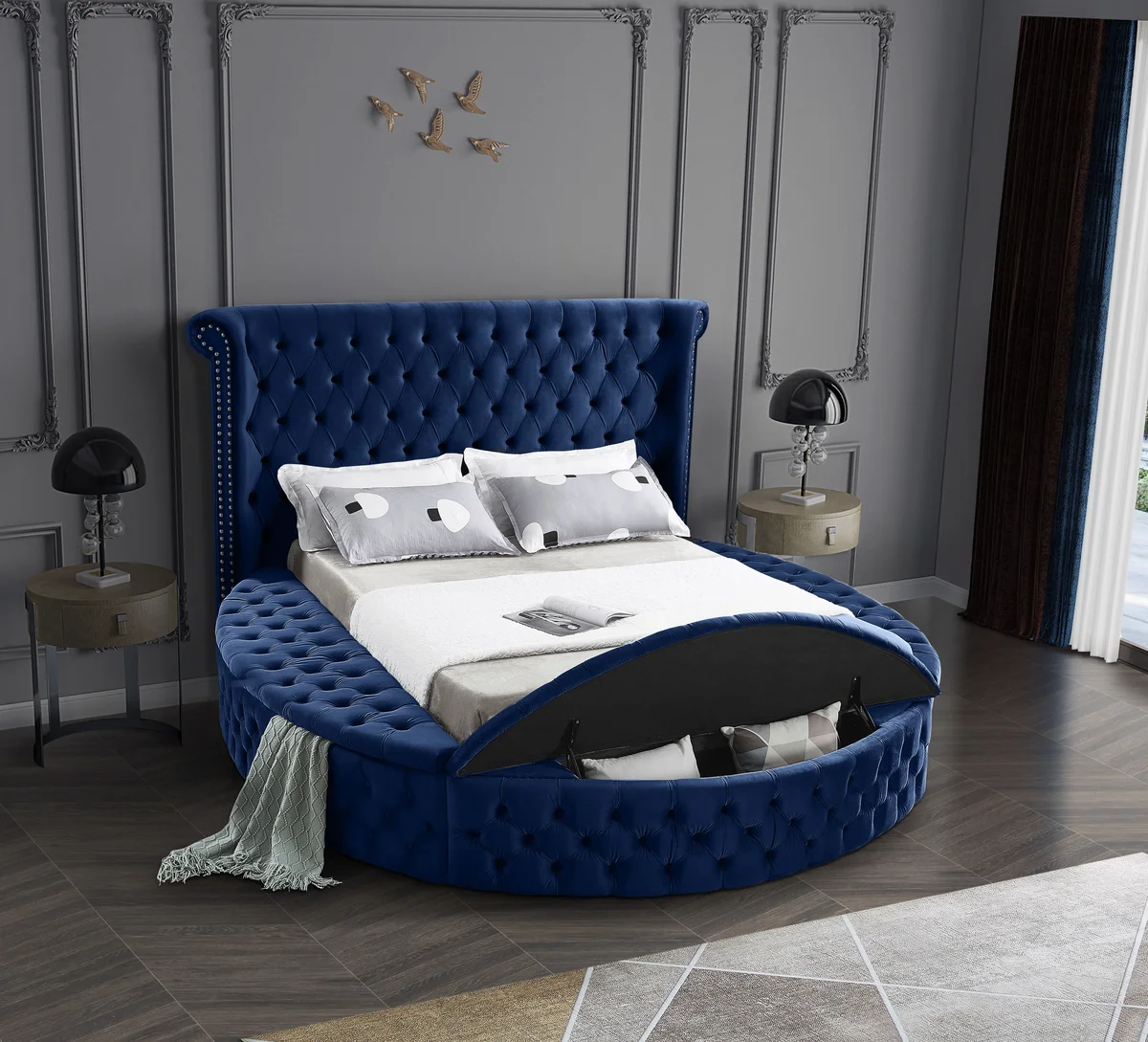 Luxus - Full Bed - Navy