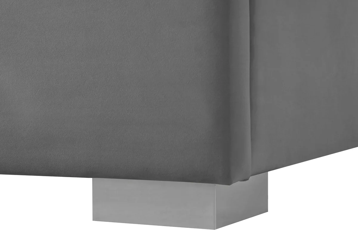 Nora - Twin Bed - Gray