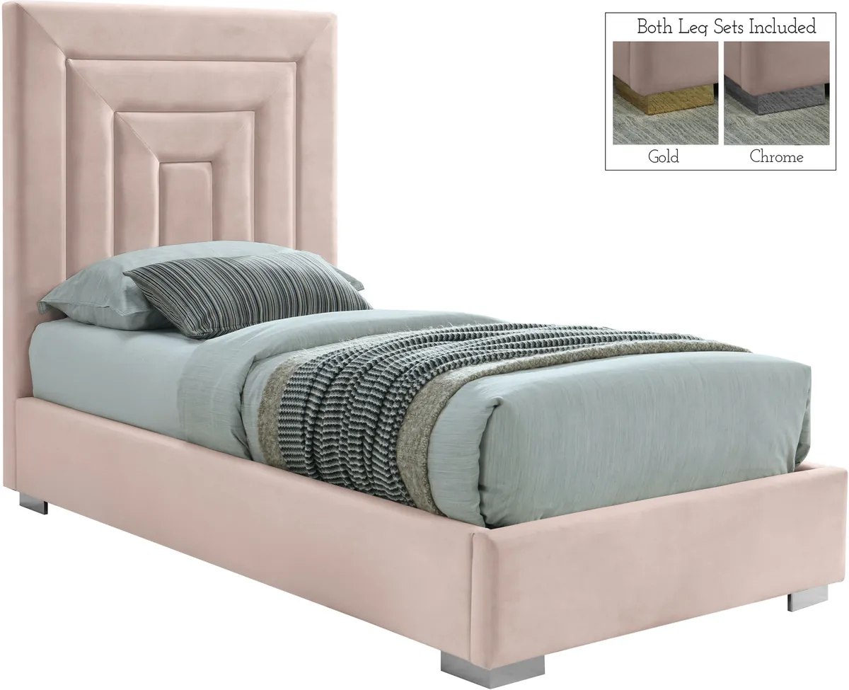Nora - Twin Bed - Pink - View 2