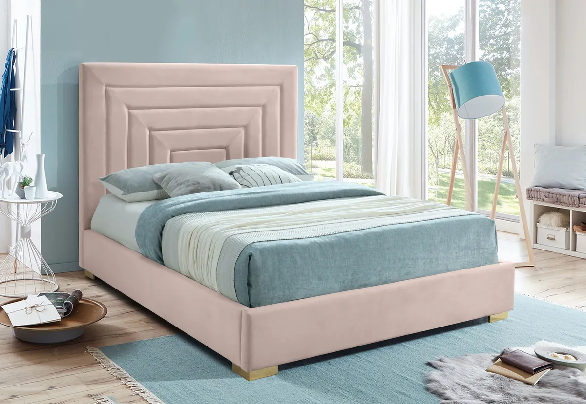 Nora - Queen Bed - Pink