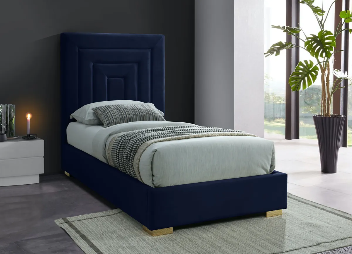 Nora - Twin Bed - Navy