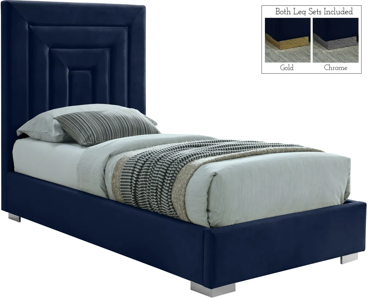 Nora - Twin Bed - Navy - View 2