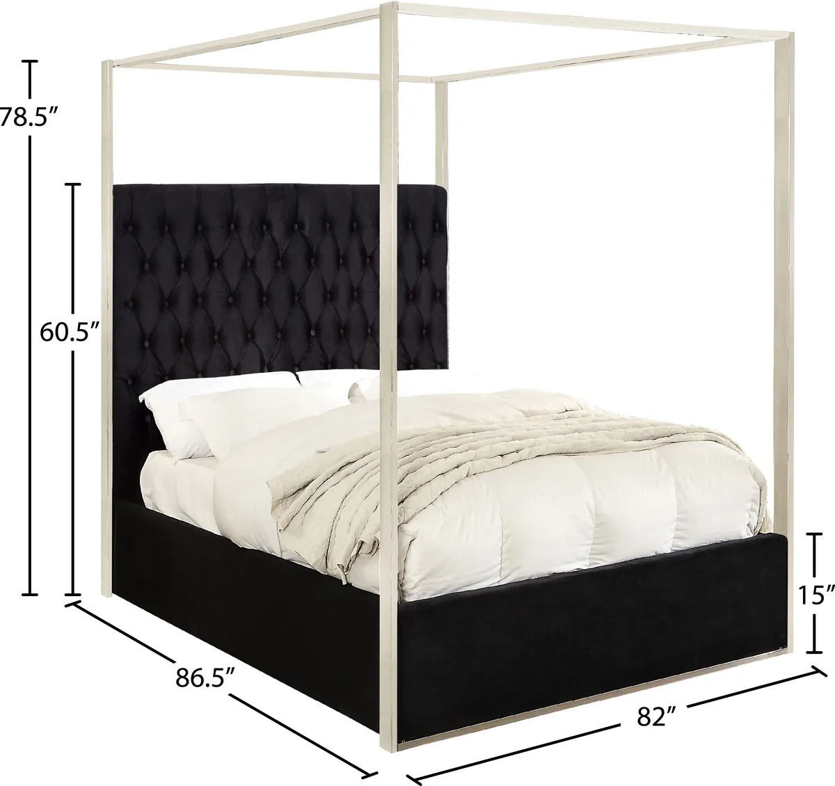 Porter - King Bed - Black