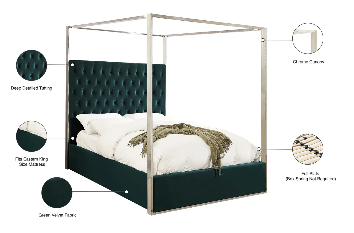 Porter - King Bed - Green