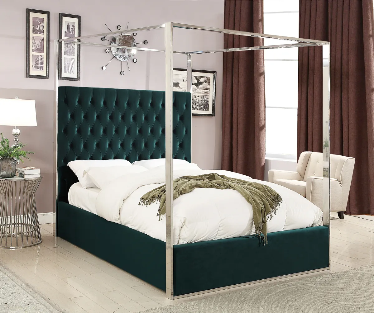 Porter - King Bed - Green - View 2
