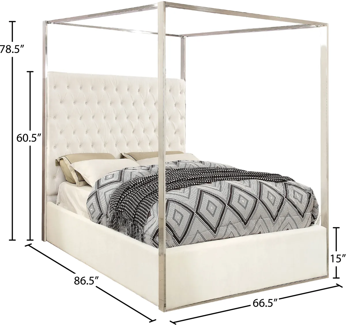 Porter - Queen Bed - White