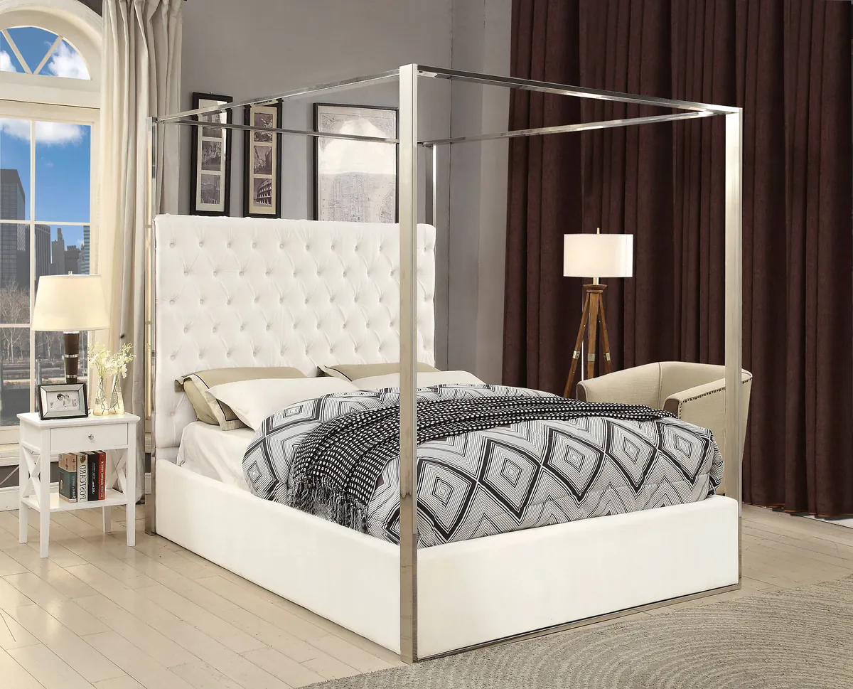 Porter - Queen Bed - White - View 2