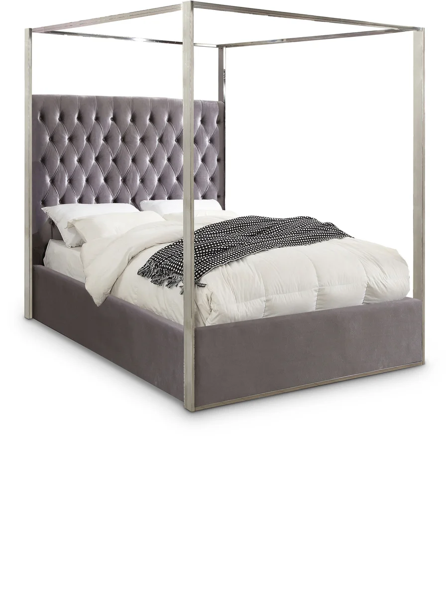 Porter - Queen Bed - Gray