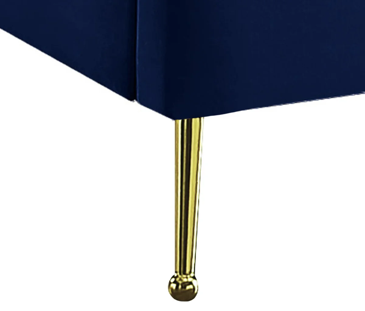 Lily - King Bed - Navy