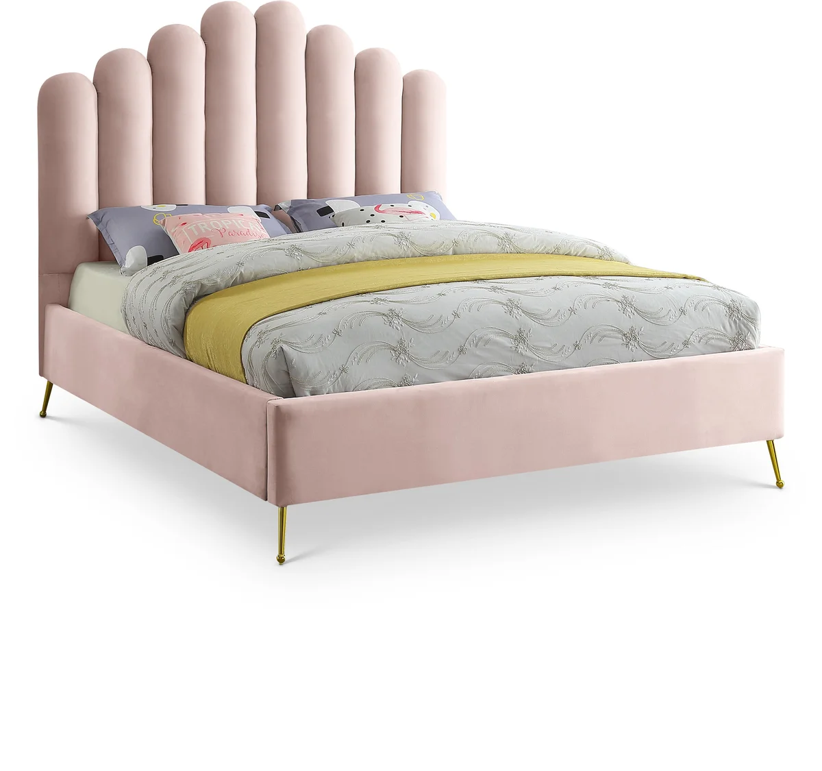 Lily - Queen Bed - Pink