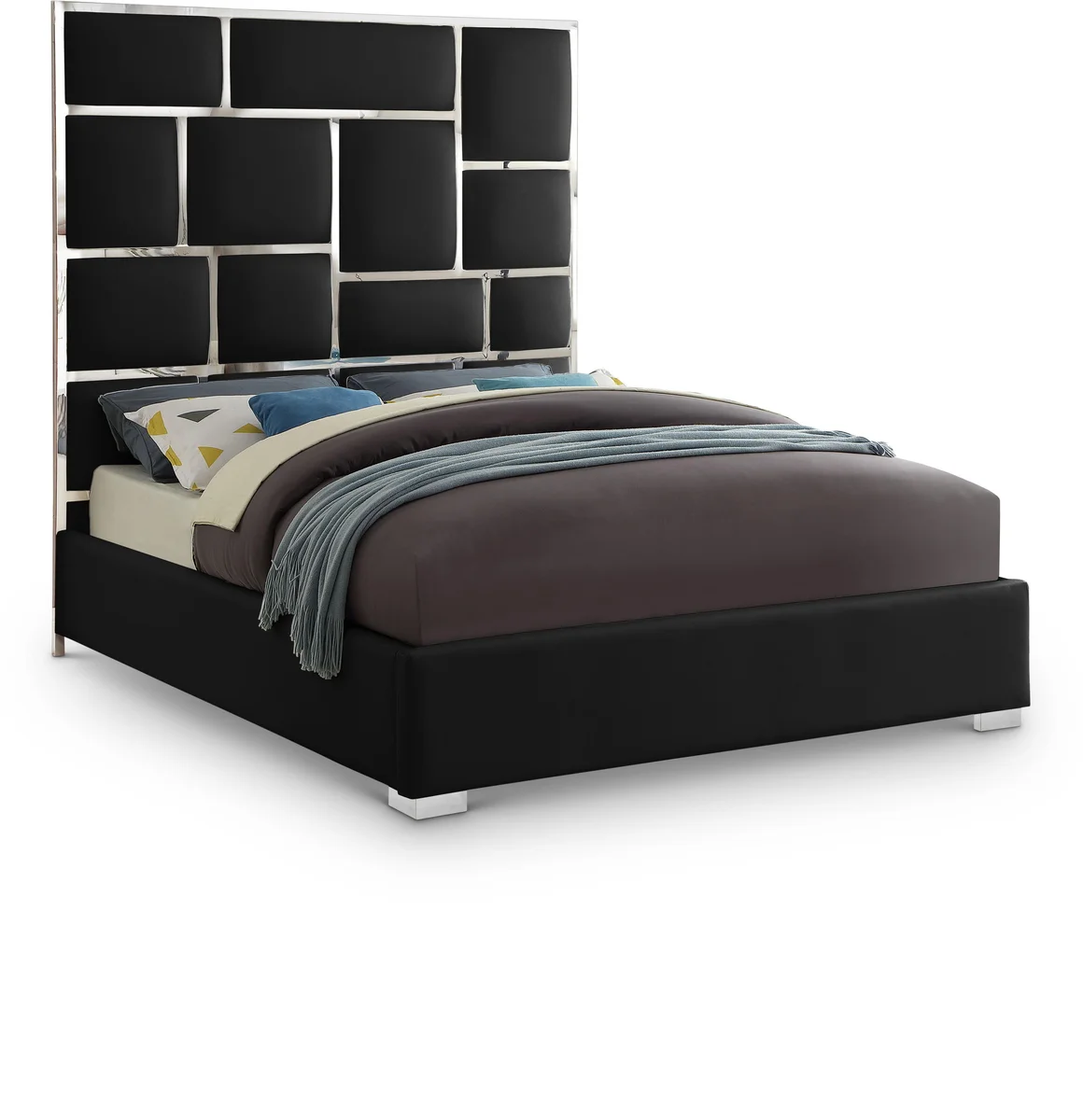 Milan - Queen Bed - Black