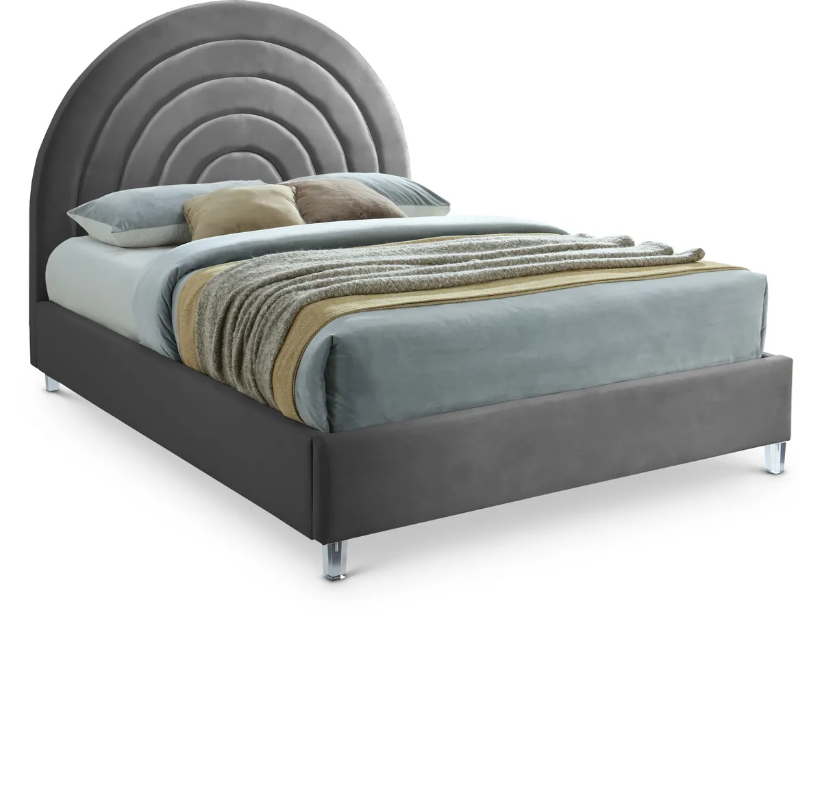 Rainbow - Full Bed - Gray