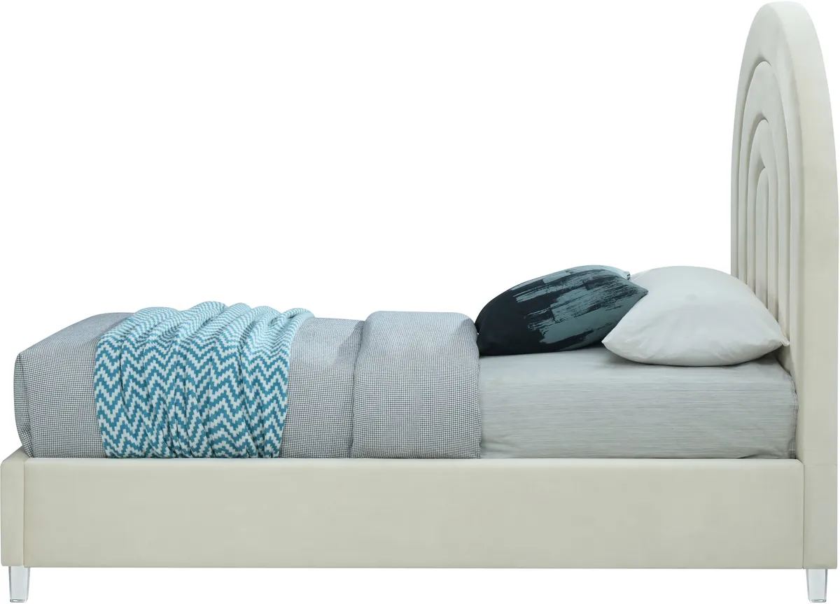 Rainbow - Twin Bed - Cream