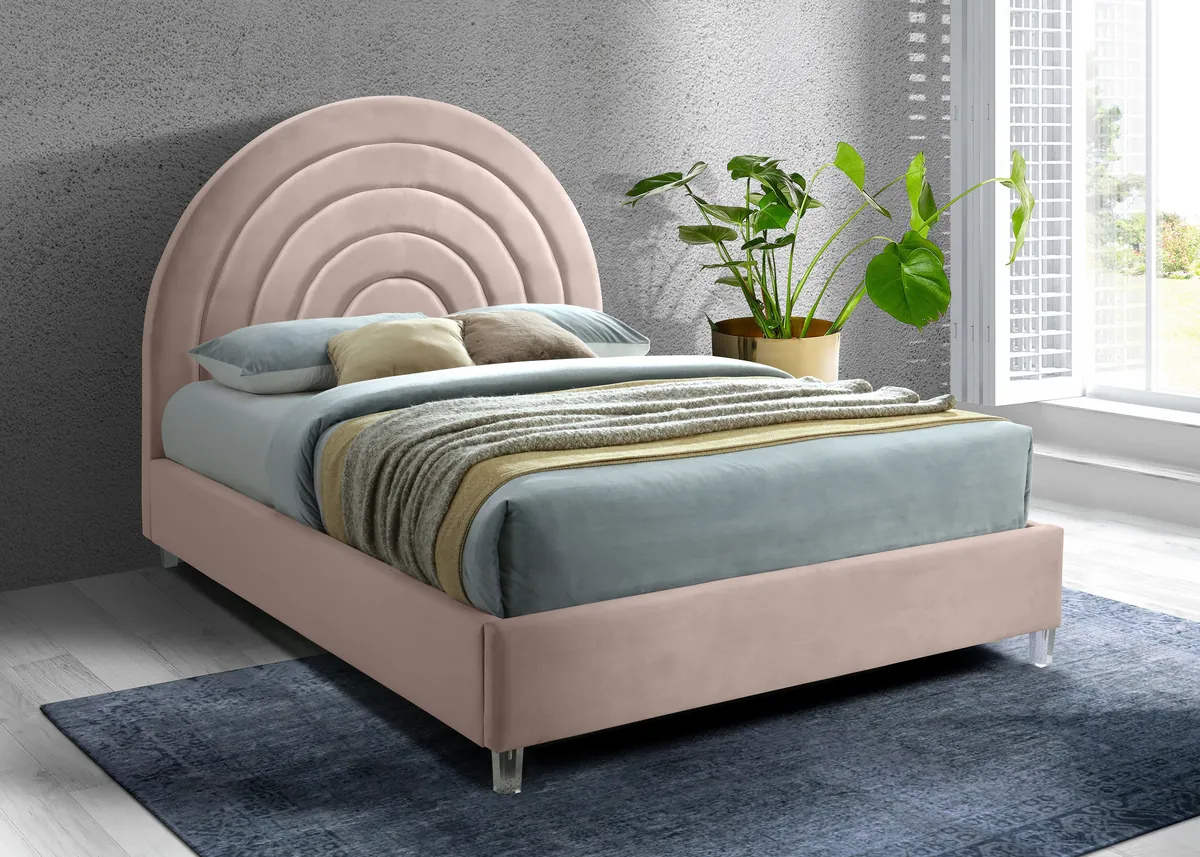Rainbow - King Bed - Pink - View 2