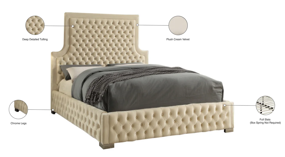 Sedona - Queen Bed - Cream