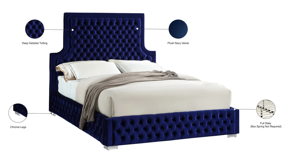 Sedona - King Bed - Navy