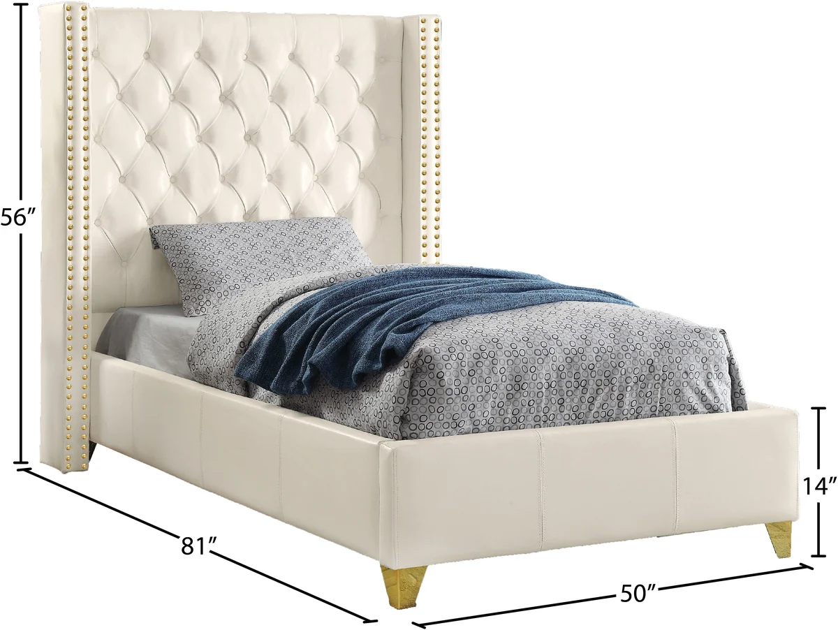 Soho - Twin Bed - White