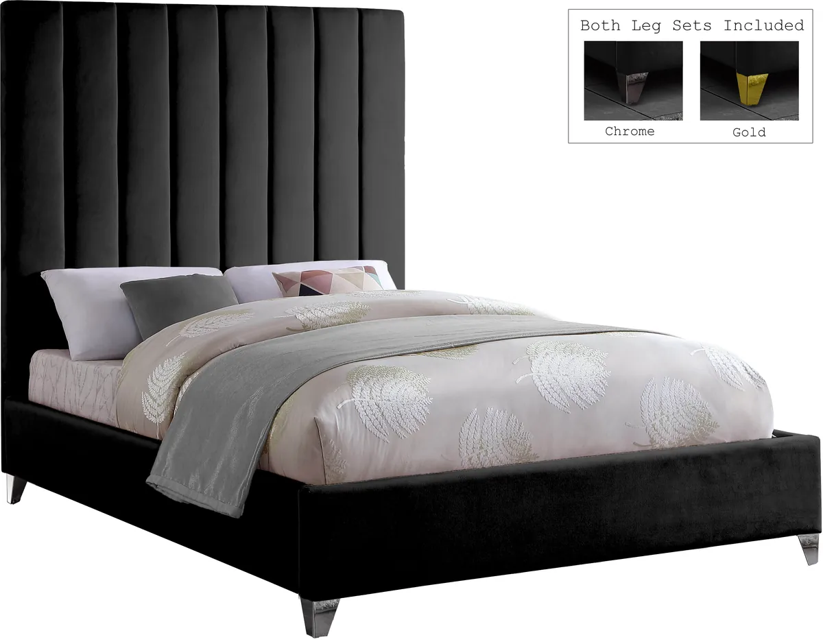 Via - King Bed - Black - View 2