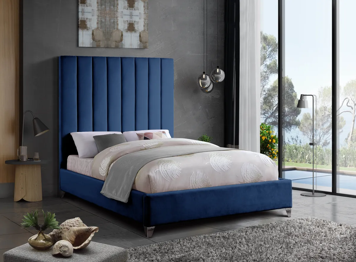 Via - Full Bed - Navy