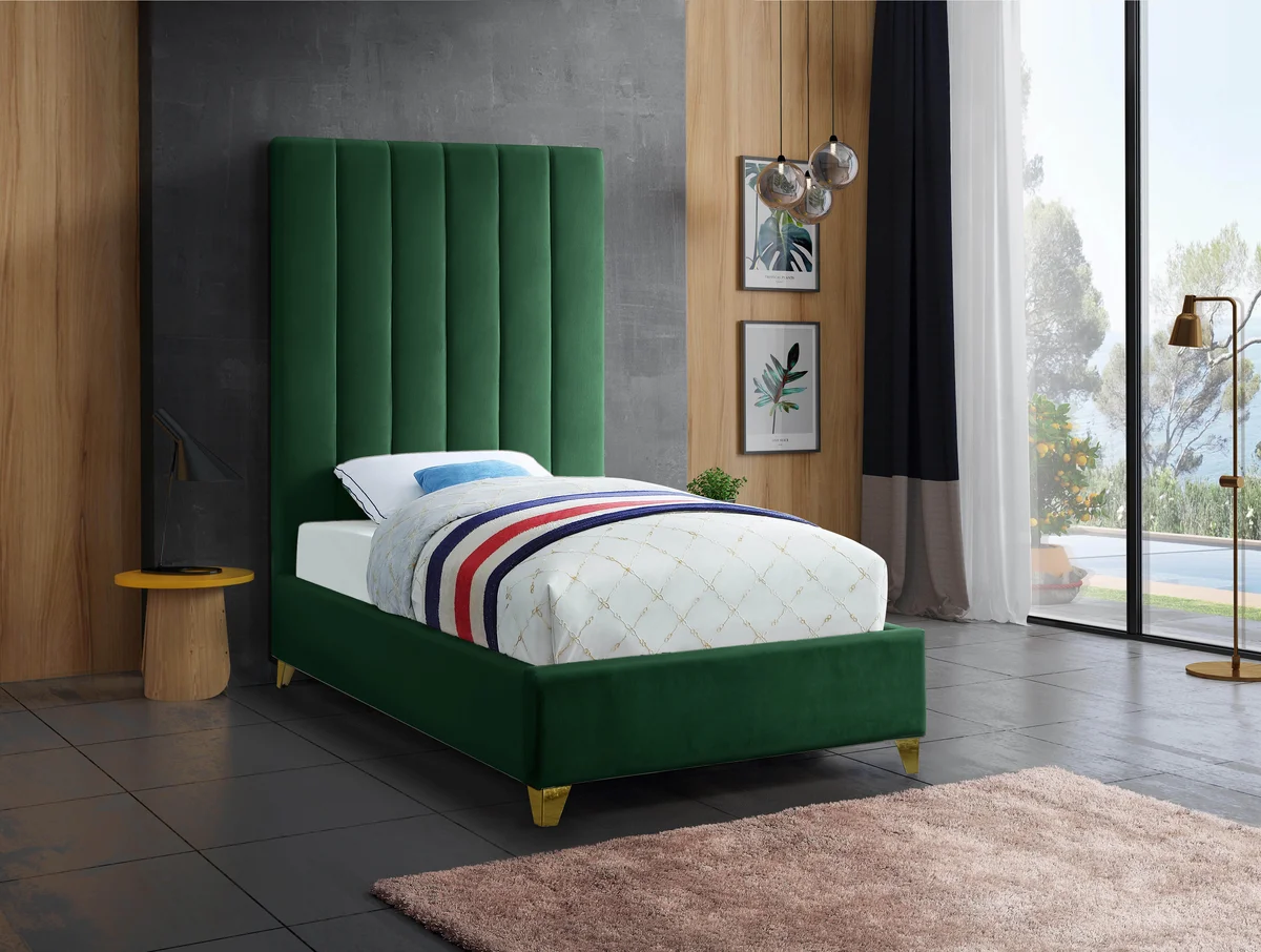 Via - Twin Bed - Green