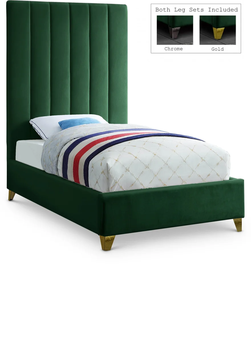 Via - Twin Bed - Green