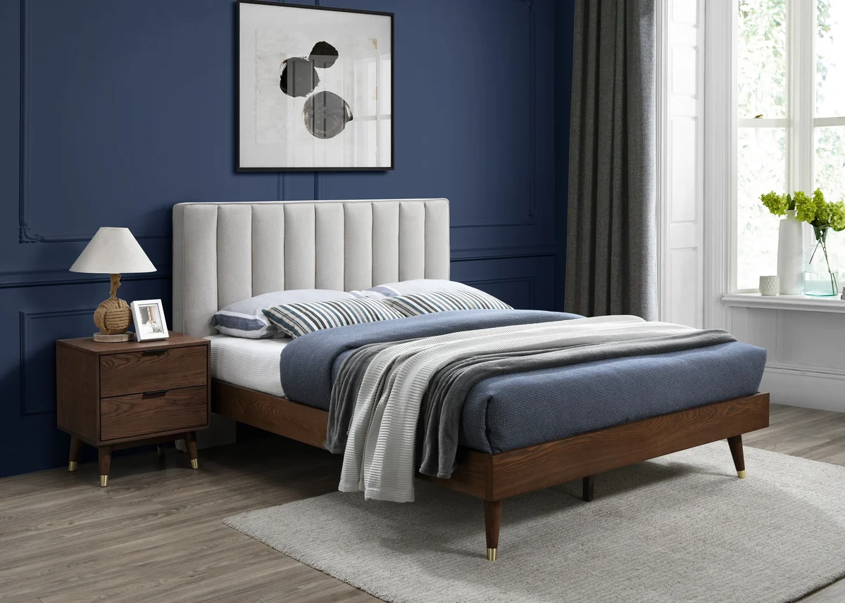 Vance - Queen Bed - Beige