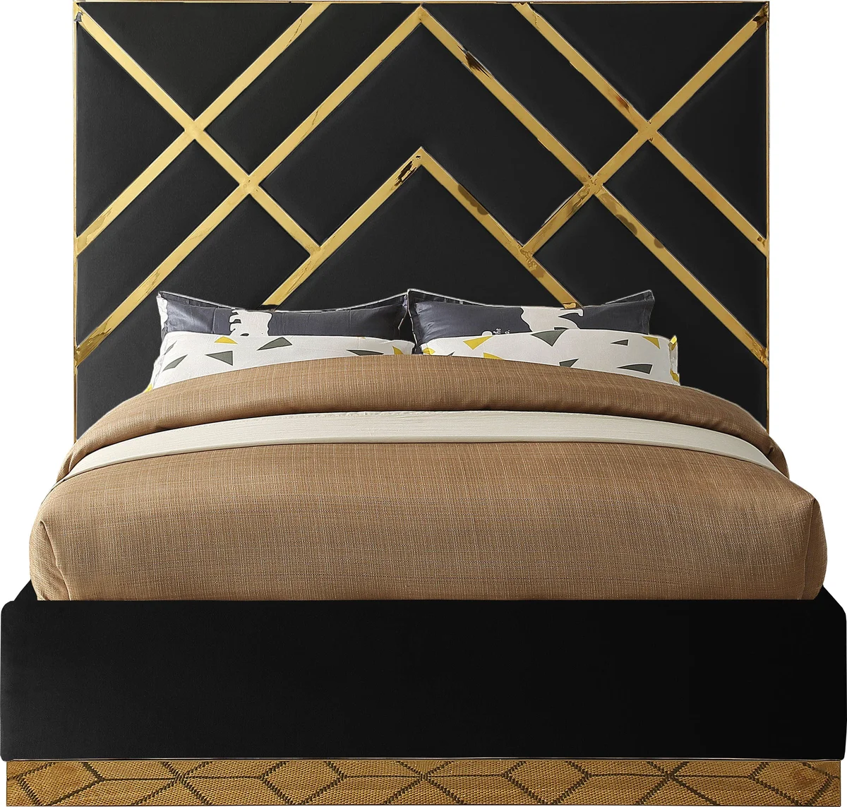 Vector - Queen Bed - Black