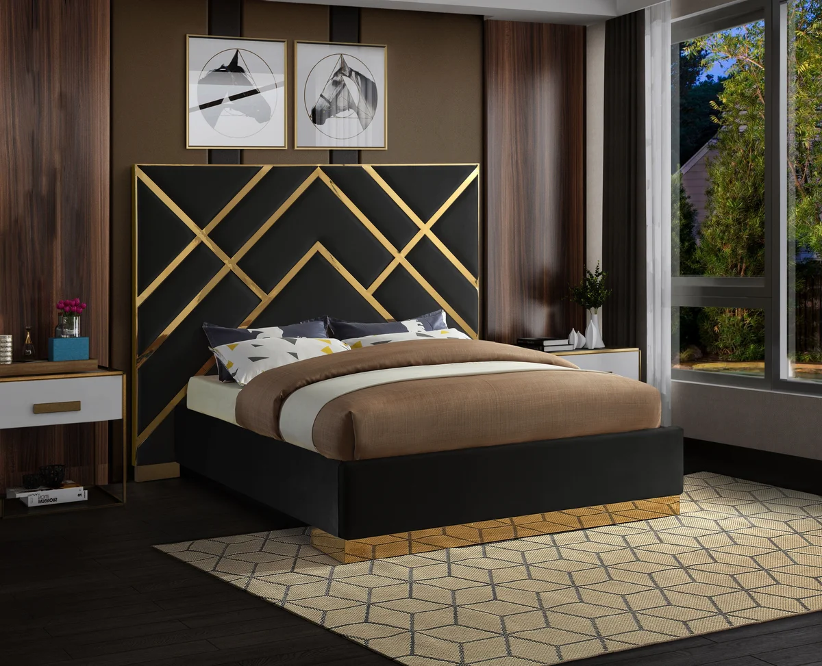 Vector - King Bed - Black - View 2