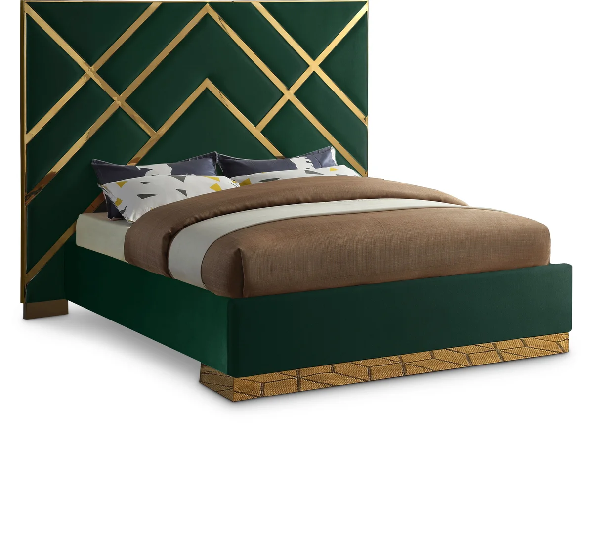 Vector - Queen Bed - Green