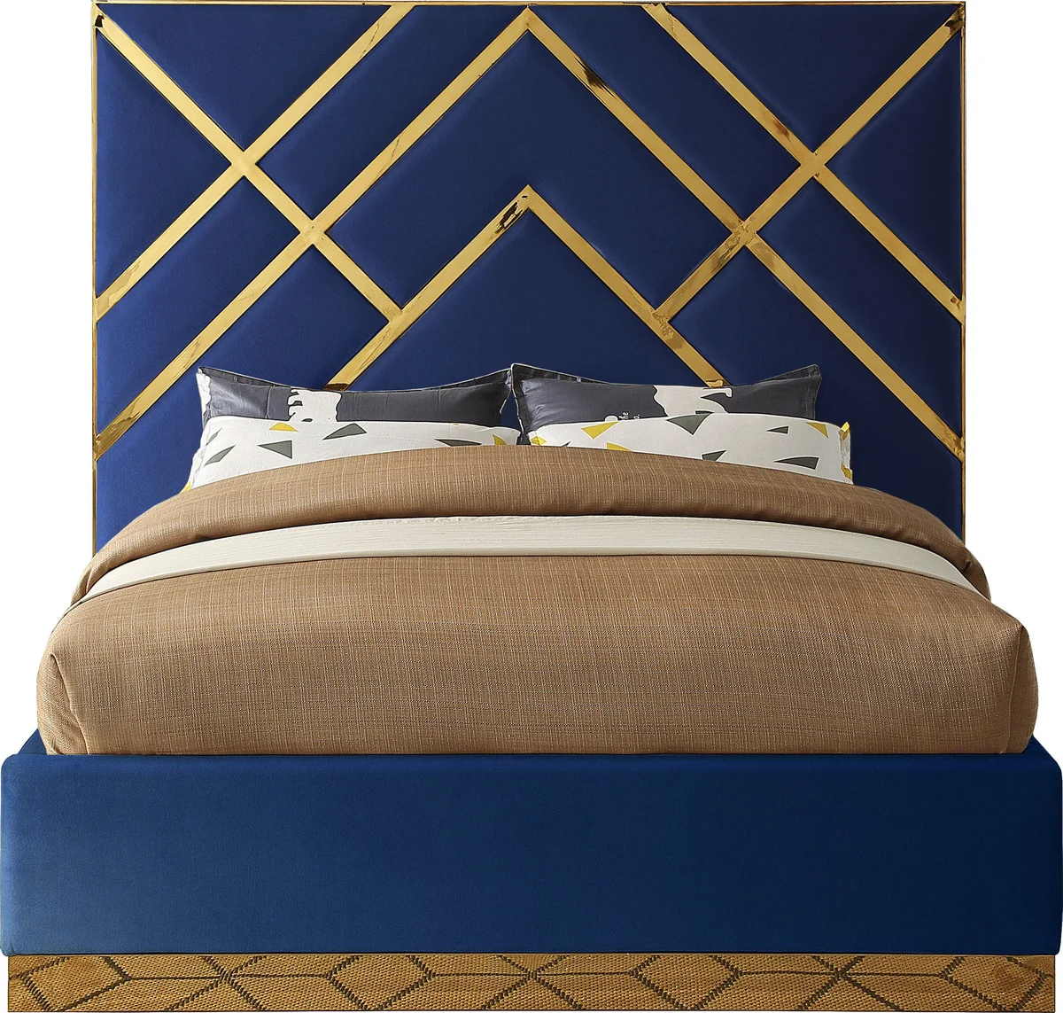 Vector - King Bed - Navy