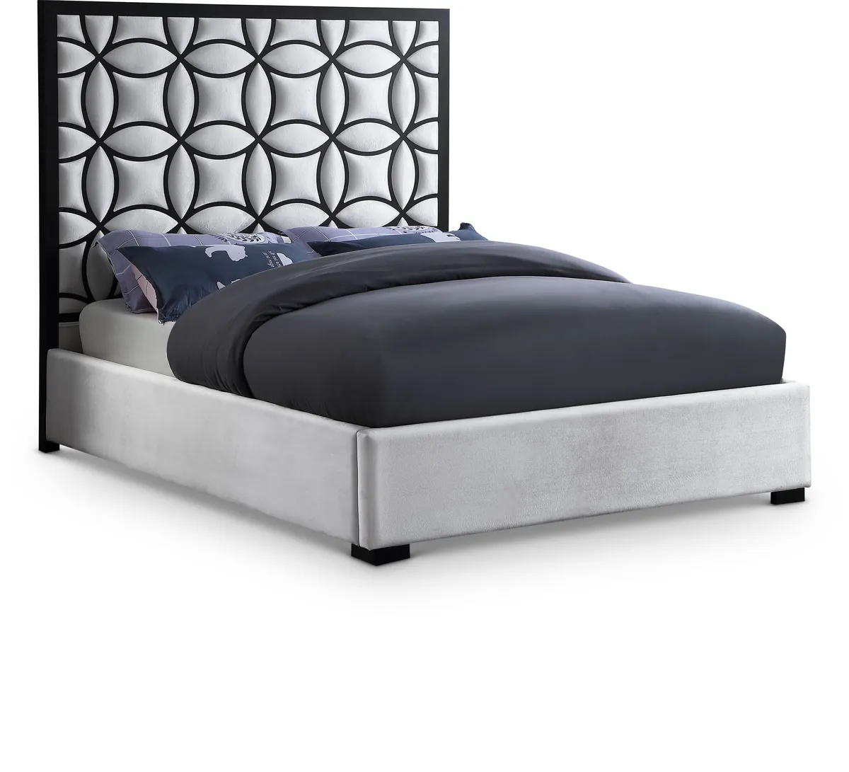 Taj - Queen Bed - White
