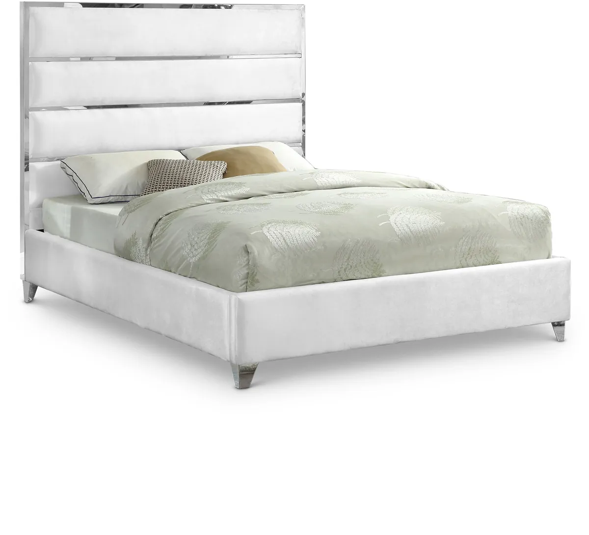 Zuma - Full Bed - White