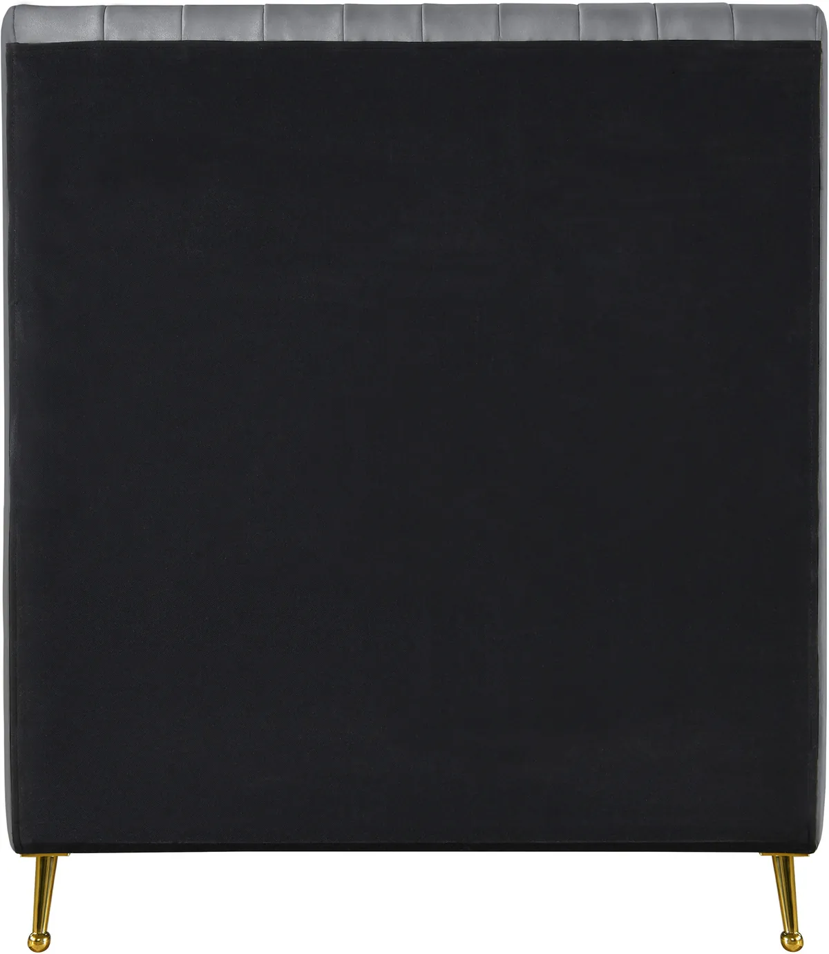 Zara - Twin Bed - Gray