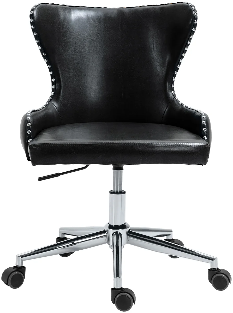 Hendrix - Office Chair - Black - Faux Leather