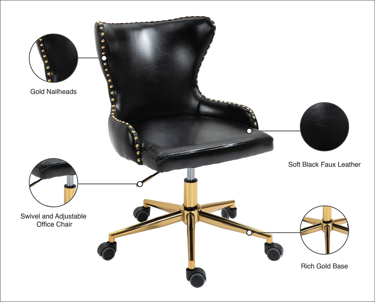 Hendrix - Office Chair - Black