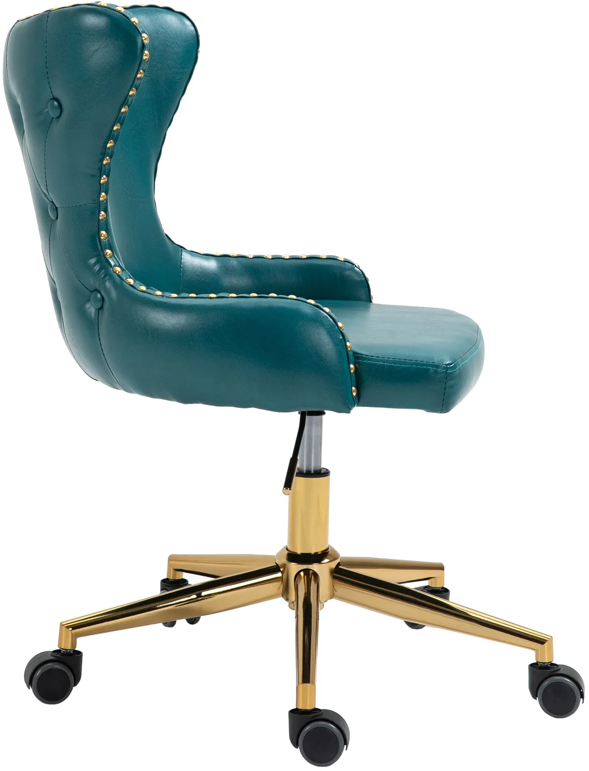Hendrix - Office Chair - Blue - Faux Leather