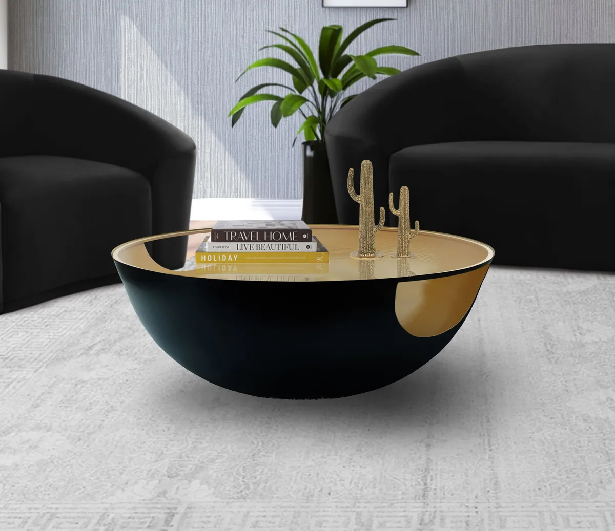 Doma - Coffee Table - Black - View 2