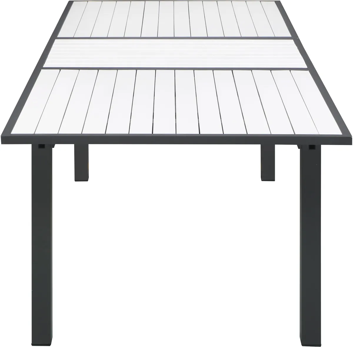 Nizuc - Outdoor Patio Extendable Dining Table - White