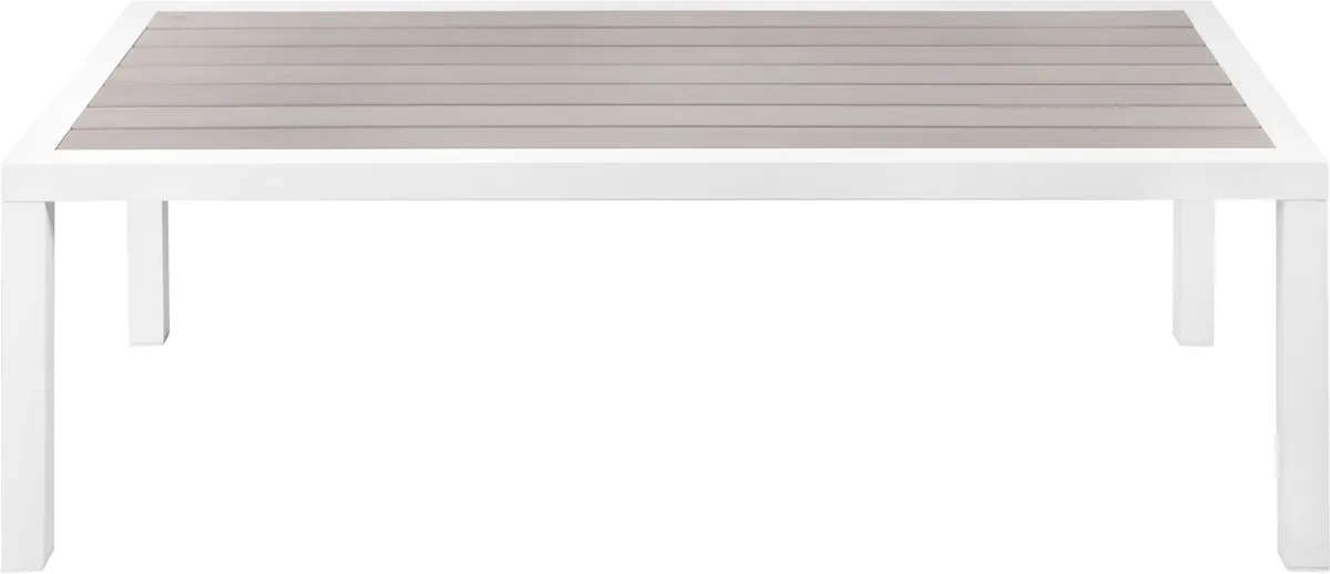 Nizuc - Outdoor Patio Coffee Table - Gray