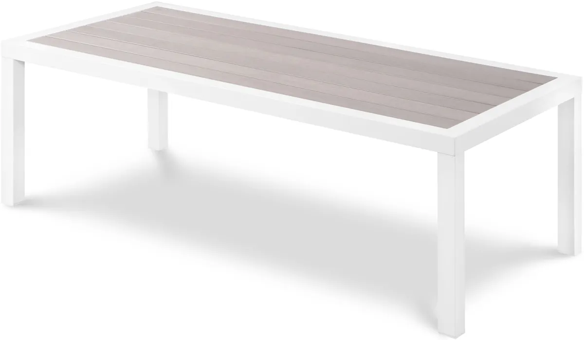 Nizuc - Outdoor Patio Coffee Table - Gray