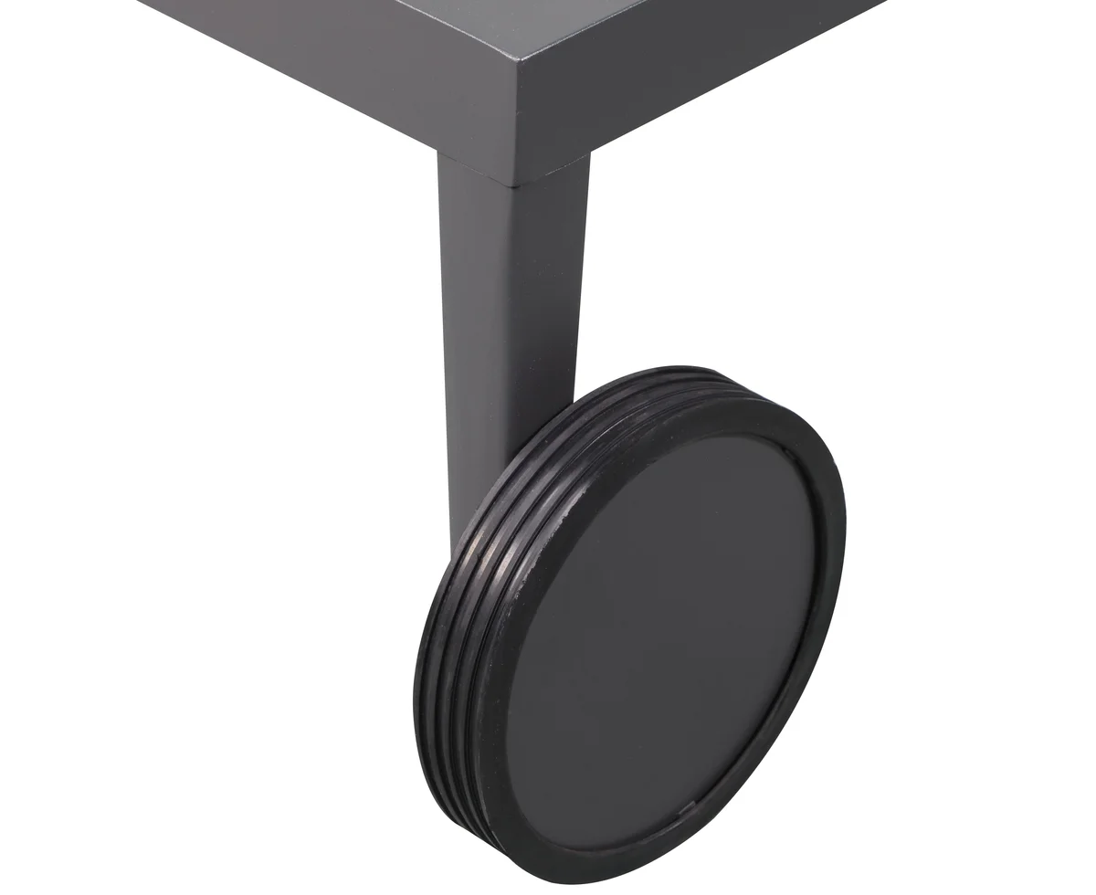 Nizuc - Outdoor Patio Chaise Lounge Chair With Gray Base - White