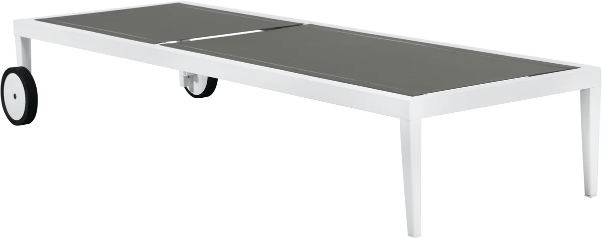 Nizuc - Outdoor Patio Chaise Lounge Chair - Gray